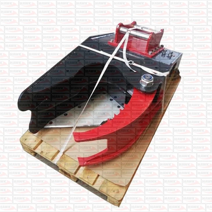 Single Grapple Excavator Tree Shear