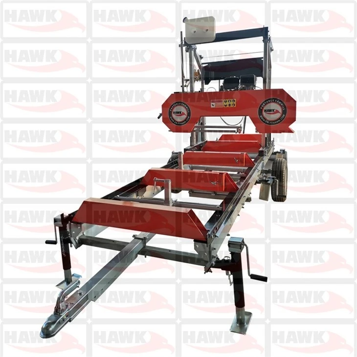 Chainsaw Mill Portable Sawmill With Trailer